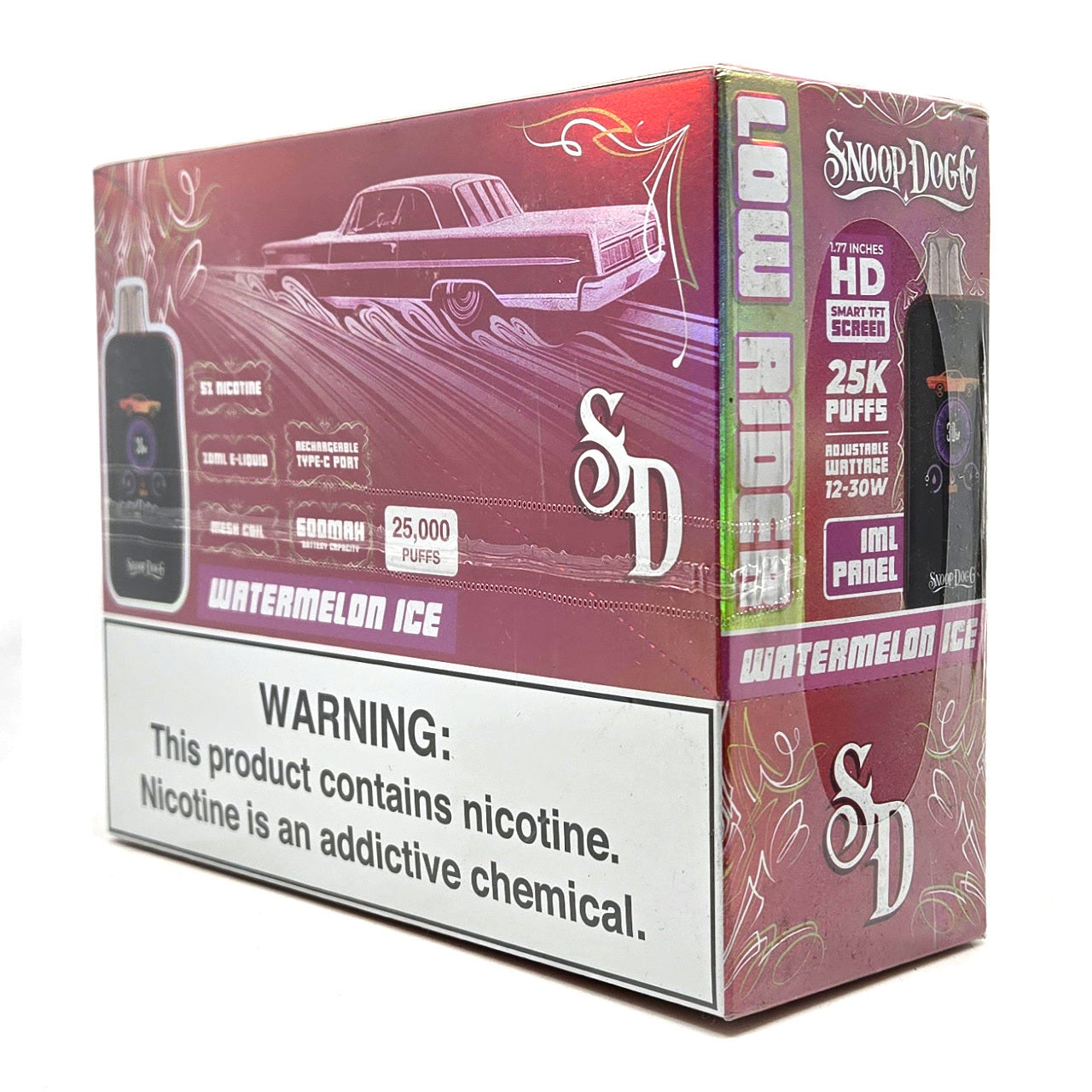 Snoop Dogg Low Rider - 20ml Disposable Pack of 5 Snoop Dogg Low Rider - 20ml Disposable Pack of 5